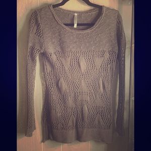☕️Greige ( brownish grey) sweater💫Gently worn.